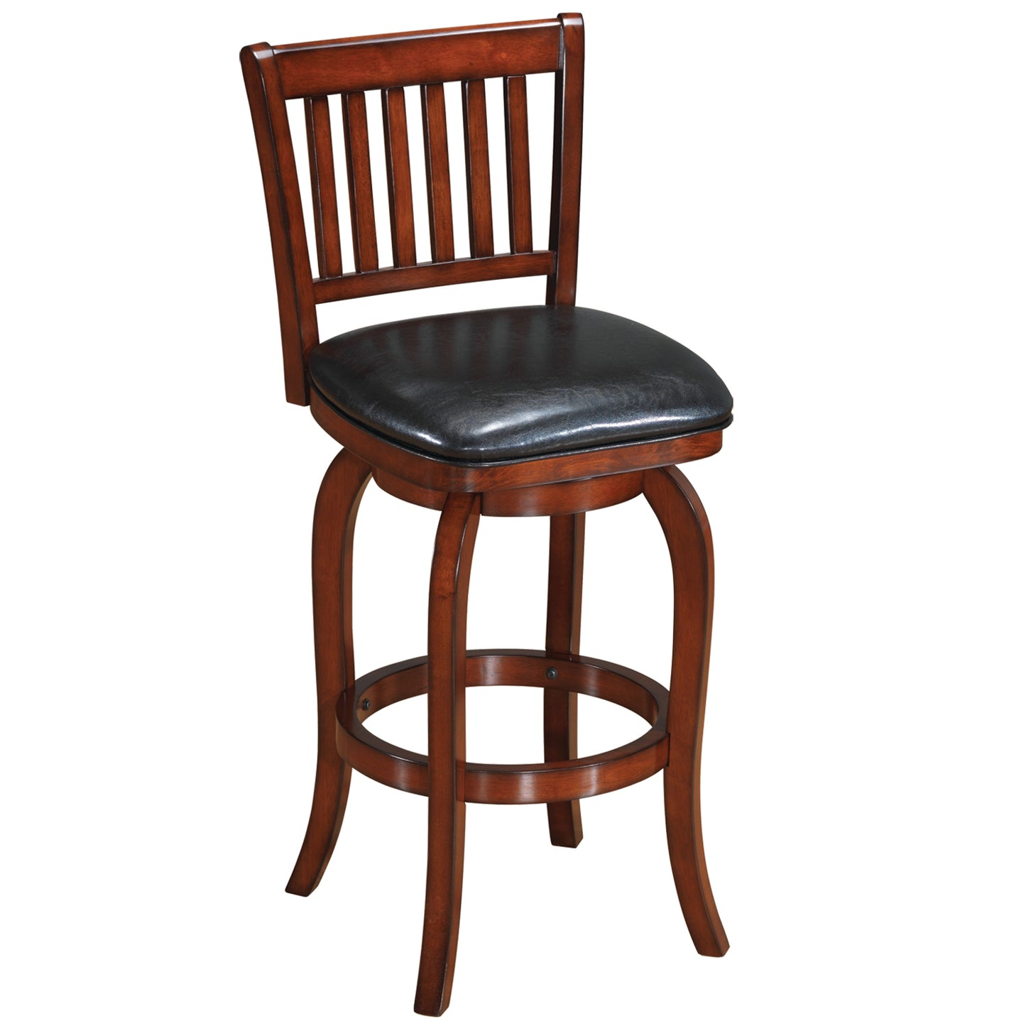 RAM Game Room Backed Bar Stool Square Seat