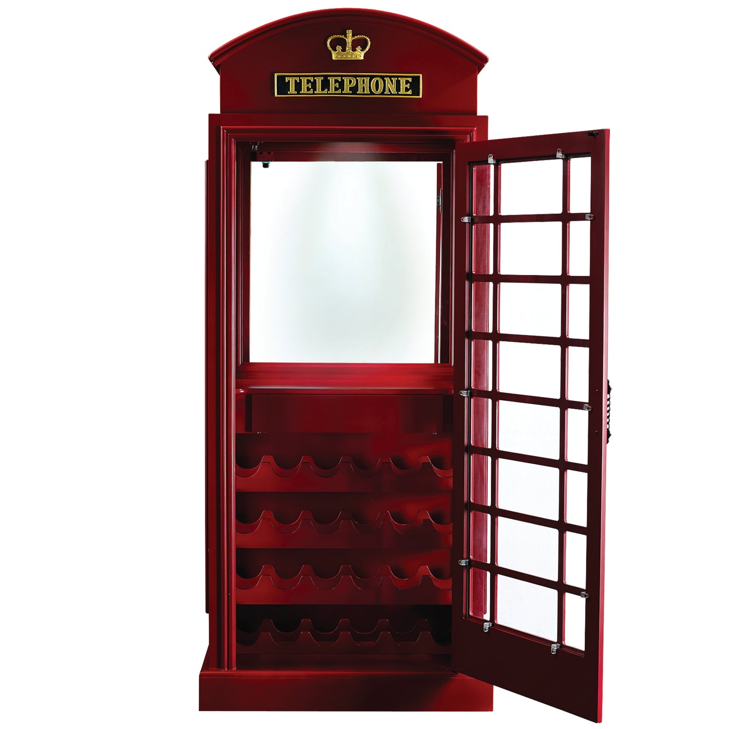 RAM Game Room Telephone Booth Bar Cabinet